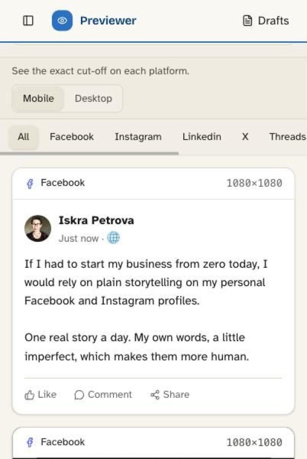 Previewer